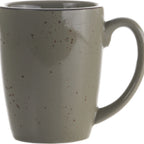 Thumbnail image #1 for International Tableware Splash™ 8481-GS 11 oz Stoneware Coffee Mug with Handle, Green Smoke Reactive Glaze Case of 2 Dozen