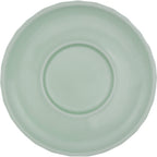 Thumbnail image #1 for Libbey Edge by Bauscher 6766909B1000000 Round Porcelain Saucer, 5-1/8" Diameter, Sea