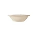 Thumbnail image #1 for Libbey Ultima, Kingsmen NR-11 Round Stoneware Fruit/Monkey Dish, 4 oz, Cream White, 4-5/8 in