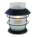 Thumbnail image #2 for Sterno Industrial Chic 85326 Frosted Plastic Globe Cylinder Lamp Shade, 5"H x 3" Diameter
