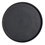 Thumbnail image #1 for Steelite International Anfora, Crete Matte Black A911P261 Round Vitrified China Stacking Tray, 4 in, Matte Black Case of 2 Dozen