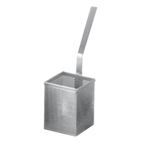Thumbnail image #1 for Keating of Chicago 061858 Individual Square Stainless Steel Pasta Serving Holder, 4" x 4" x 5"