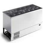 Thumbnail image #2 for Oscartek Pozzetti POZZETTI/BPGL PS6 Gelato Showcase Counter, Self-Contained, Straight Glass, 12 x 7 L Containers