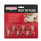 Thumbnail image #1 for Chef Master 90216 Beer Tap Plugs with Nylon Bristles and Polypropylene Finger Grip Case of 6
