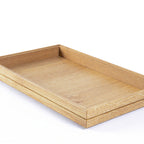 Thumbnail image #1 for Mikasa Hospitality (Lifetime Brands, Inc.) Select Concept BQ200L Stackable Oak Cutlery Box, GN 1/1 Case of 2