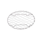 Thumbnail image #1 for Korin Inc TK-305-10-11-5 Round Stainless Steel Footed Net, 4-1/2 in Diameter x 1/2 in High, Dishwasher Safe