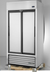 Thumbnail image #5 for True TSD-33-HC 39 1/2 Inch Two-Section Reach-In Refrigerator with Stainless Steel Sliding Doors