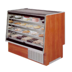 Thumbnail image #1 for Marc Refrigeration SQBCR-48 S/C Refrigerated Bakery Display Case, 48 in, straight glass, mirrored interior, self-contained refrigeration, 3 shelves