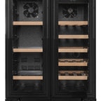 Thumbnail image #7 for Koolmore KM-CWB24-WPR Dual-Zone Panel-Ready French Door Under-Counter Wine Cooler, 20-Bottle