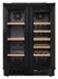 Thumbnail image #7 for KoolMore Reserve 24-Inch Panel-Ready Dual-Zone French Door Under-Counter Wine Cooler