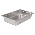 Thumbnail image #1 for Stanton Trading SP-2004 Full-Size Solid Stainless Steel Steam Table Pan, 4-Inch Deep, Anti-Jam Case of 6