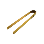 Thumbnail image #1 for Korin Inc TK-604-07-10 Bamboo Serving Tongs, 3-9/10"