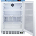 Thumbnail image #2 for Summit Commercial EQtemp ACR52G Healthcare Refrigerator, 3.88 cu. ft., Glass Door, +2 to +8°C, Built-In or Freestanding