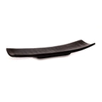 Thumbnail image #1 for Steelite International Kenny Mack KMK2108ES Rectangular Resin Tray, Curved Footed, 15"L x 4-1/2"W x 1-1/2"H