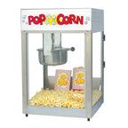 Thumbnail image #1 for Gold Medal Products 2389 Countertop Electric Popcorn Popper with 8-oz E-Z Kleen Kettle and Stainless Steel Cabinet