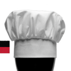 Thumbnail image #1 for Chef Revival H400BK Chef's Hat, 13-inch, Adjustable Headband, Poly/Cotton, Black