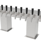 Thumbnail image #5 for Perlick Corporation 4006-12B 12-Faucet Bridge Tee Countertop Glycol-Cooled Draft Beer Tower, Stainless Steel