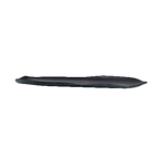 Thumbnail image #2 for Steelite International Delfin, Marisol Black 7000DD008 Square Melamine Canapé Platter, Black, 15"