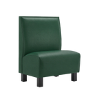 Thumbnail image #1 for ATSMFG ATS AT&S-ASD-K42-P GR5/COM Single Upholstered Restaurant Booth, 30"L x 42"H, Plain Back, Removable Sinuous Spring Seat