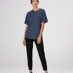Thumbnail image #1 for Chef Works SHS01-AFB-XS Unisex Short-Sleeve Cook Shirt, Air Force Blue, Stretch Poly/Cotton, XS