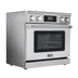 Thumbnail image #5 for KoolMore 36-Inch Professional Freestanding Electric Range with Tilt Panel, Digital Controls, and Self-Cleaning Oven, Stainless Steel