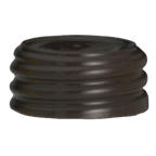 Thumbnail image #1 for TableCraft Products PourMaster N17BR Brown Polyethylene Low-Profile Pour Bottle Top Case of 160