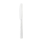 Thumbnail image #1 for Reserve by Libbey - Silver Forest 954 5501 Dinner Knife, 9-1/2", Solid Handle, 18/10 Stainless Steel, Textured Mirror Finish