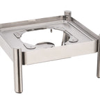 Thumbnail image #1 for Eastern Tabletop Jazz 3874 STAND Square Stackable Induction Chafer Stand for 6 qt. Chafer