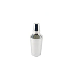 Thumbnail image #1 for CAC China SCSK-10 3-Piece Stainless Steel Cobbler Cocktail Shaker with Built-In Strainer, 10 oz Case of 48