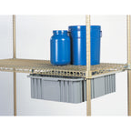 Thumbnail image #1 for SPG International Iss ADS24CKIT Adjustable Tray/Tote Slides, 24 in, Plated Finish
