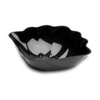 Thumbnail image #1 for Steelite International Delfin, Supermarket DFSHL91110 Clam Shell Serving Dish, 11 x 9 x 3-3/4 in, Black Acrylic Plastic