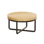 Thumbnail image #2 for Cal-Mil Sydney 23792-8-21 Round Oak Riser Insert, 8.5" Diameter x 0.75"H Case of 3