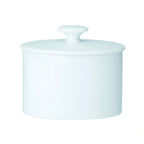Thumbnail image #1 for Steelite William Edwards, Coupe Whites 82000AND0335 Oval Sugar Bowl, 8 oz, Bone China, With Lid 1 Dozen