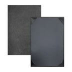Thumbnail image #1 for Risch Harley HAR-1V 5.5X8.5 Padded Single-View Faux-Leather Menu Cover, 5-1/2" x 8-1/2" Case of 25