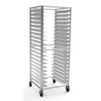 Thumbnail image #1 for Lockwood Manufacturing RR69-UA20 Full-Height Aluminum Pan Rack, Open Sides, 20-Pair Adjustable Slides, 3" Centers