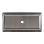 Thumbnail image #1 for Steelite International Folio, Plate Covers 5379S810 Rectangular Stainless Steel Plate Cover, 14.5" x 6.75" Case of 2 Dozen