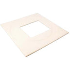 Thumbnail image #1 for AllPoints Foodservice Parts & Supplies 2241066 Lettuce Kutter Support Board, 24" Square, 3/4" Thick Polypropylene