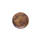 Thumbnail image #1 for G.E.T. Sequoia - EGS D758PL-SEQ Round Melamine Plate, Natural, 7-5/8" Diameter Case of 6