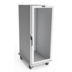 Thumbnail image #1 for Lockwood Manufacturing CA55-ESIN-32CD-R Insulated Mobile Enclosed Transport Cabinet, Clear Right-Hinged Door, 32-Pan, 18" x 26"