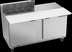 Thumbnail image #6 for Beverage-Air SPE60HC-08C 60-Inch Two-Section Sandwich Prep Table Refrigerated Counter with 8-Pan Top