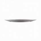 Thumbnail image #2 for G.E.T. Pebble Creek - EGS D107RR-W Oval Melamine Platter, White, 10-1/4" x 7-3/4", Coupe, Pebble Textured Case of 6
