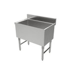 Thumbnail image #1 for ATSMFG MET MET-UBIB-1830 ATS MFG Underbar Ice Bin, 30"W x 18-1/2"D, 12" Deep, Stainless Steel, Without Cold Plate