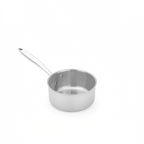 Thumbnail image #1 for Browne USA Foodservice Thermalloy® 5724212 2.5 qt Tri-Ply Stainless Steel Saucepan with Aluminum Core, Without Cover, Induction Ready