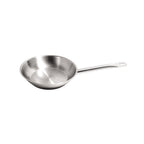 Thumbnail image #1 for CAC China S1FP-8 8-Inch Stainless Steel Fry Pan, Welded Handle, Induction Ready Case of 6