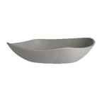 Thumbnail image #2 for Steelite International Delfin, Marisol Driftwood 7006DD012 Free-Form Gray Melamine Bowl, 1.75 qt, 11.875 x 10.25 x 2.625 in