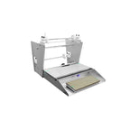 Thumbnail image #1 for Alfa International 825A Heat Seal Wrapper with Hot Rod Cut-Off, 2-Roll Capacity, 18" Maximum Film Width, 6" x 15" Hot Plate