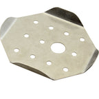 Thumbnail image #1 for AllPoints Foodservice Parts & Supplies 1331641 1/6 Size Stainless Steel Drain Shelf for Food Pans