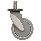 Thumbnail image #1 for Eagle Group CPSB5-250 Stem Caster with Brake, 5-Inch Polyurethane Wheel, 250 lb Capacity