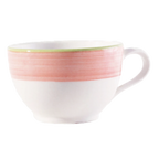 Thumbnail image #1 for Tableware Solutions USA Cosmo by Continental 51COPIN030 11 oz Pink China Cappuccino Cup, Scratch Resistant Case of 24
