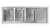 Thumbnail image #7 for KoolMore 48-Inch Three-Compartment 304 Stainless Steel Commercial Under-Bar Sink with Right Drainboard and Faucet